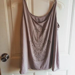 Spiritual studded tank top ✌🏼